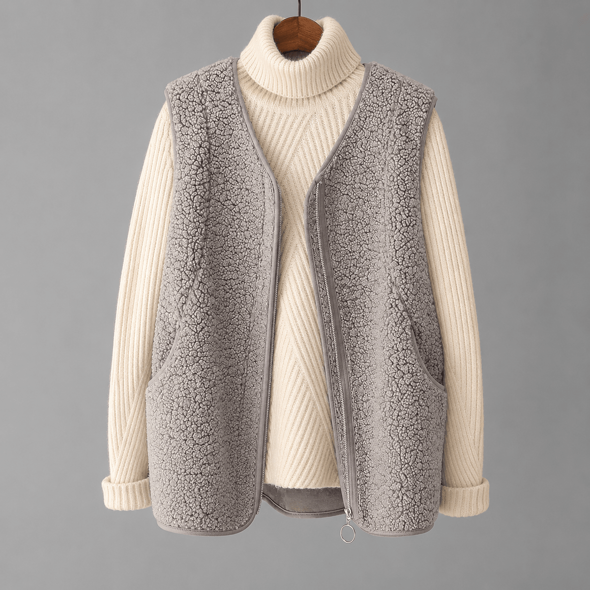 AVERY SHERPA VEST - ARDEN ROVE