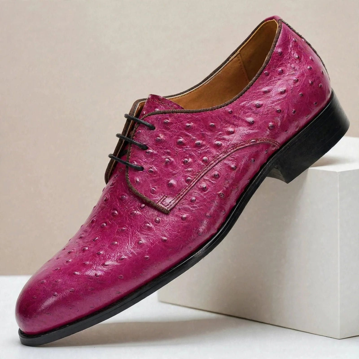 Chaussures Desmond en cuir de vachette