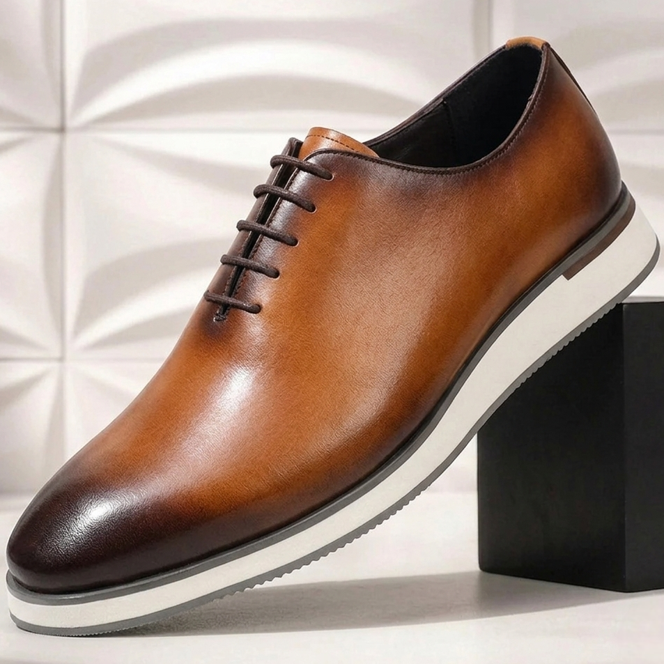 Soren Cowhide Leather Shoes