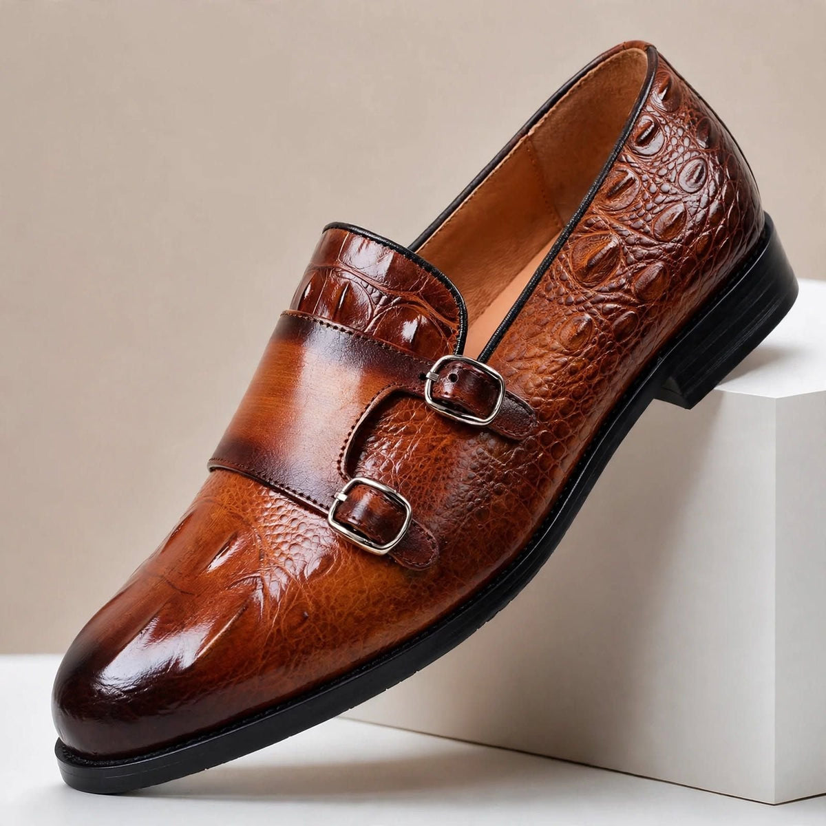 Alistair Cowhide Leather Loafers