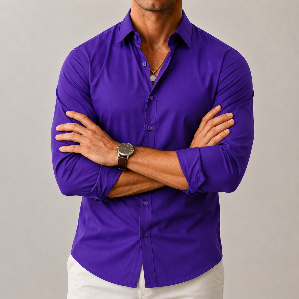 Camisa Social Antirrugas Devor