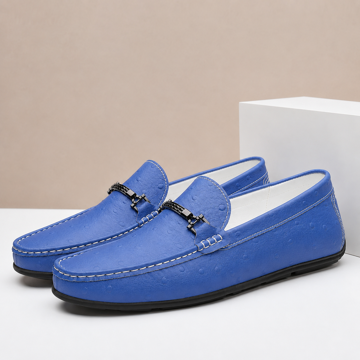 Porto Loafers i Äkta Läder