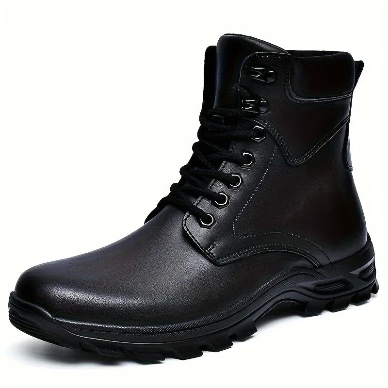 Badger | Botines de cuero impermeables para hombre
