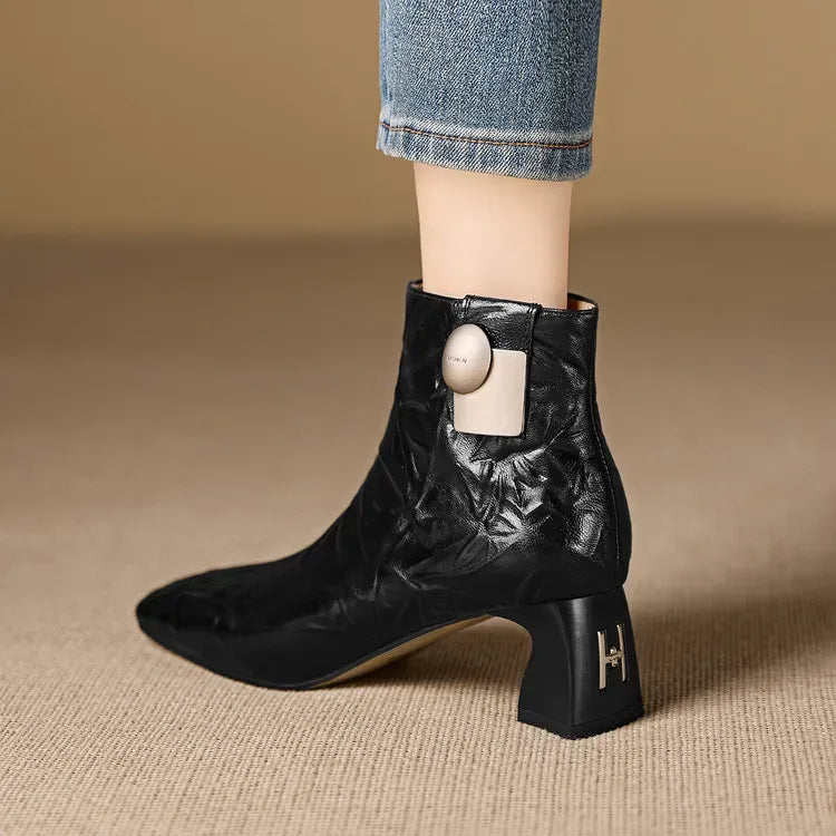Camille Genuine Leather Boots