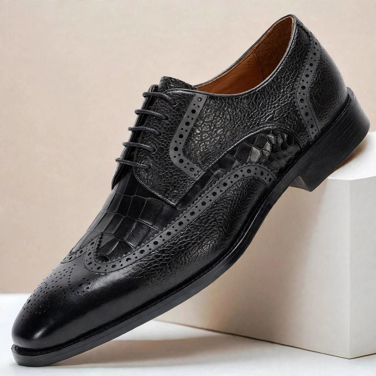 Emerson Cowhide Leather Shoes