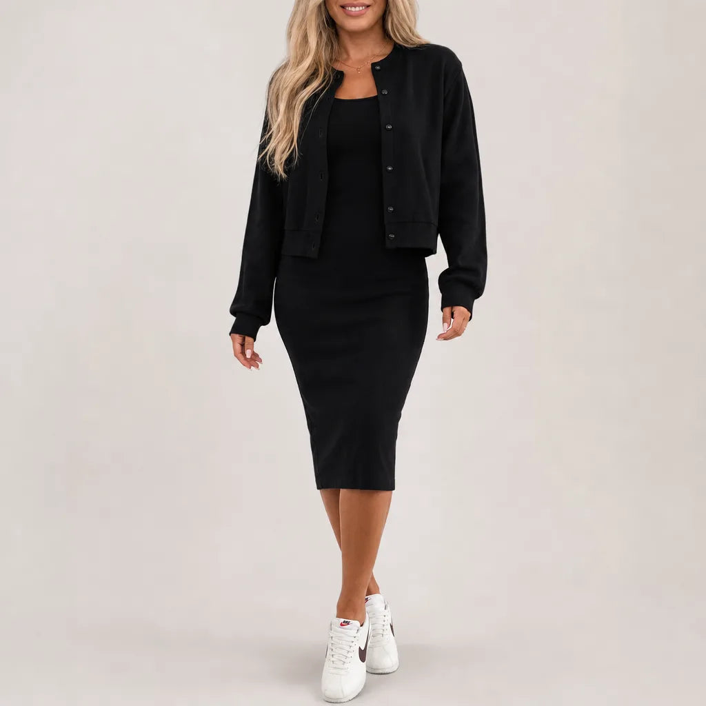 Beatrix | Women's Knit Cardigan Sweater Set