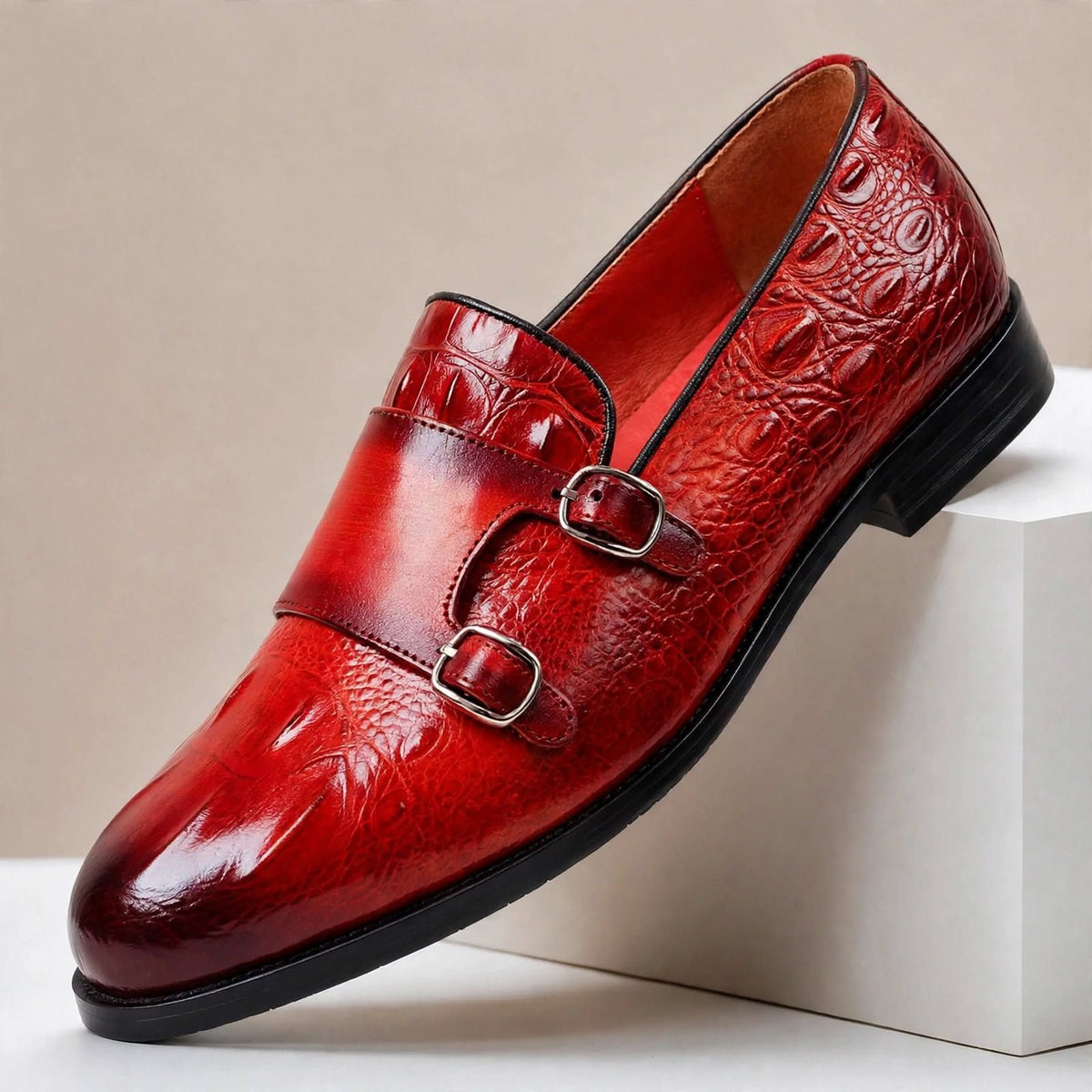Alistair Cowhide Leather Loafers