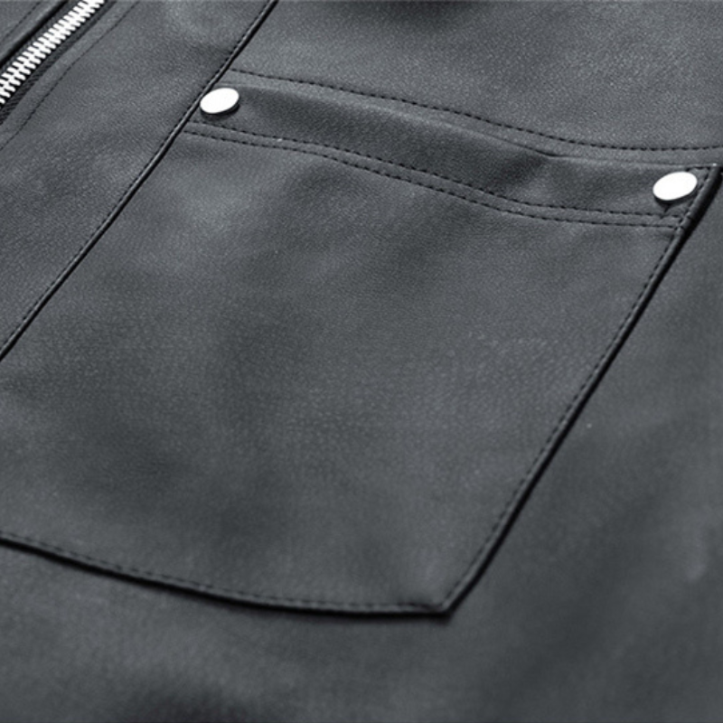 Giacca Bomber Classica in Pelle