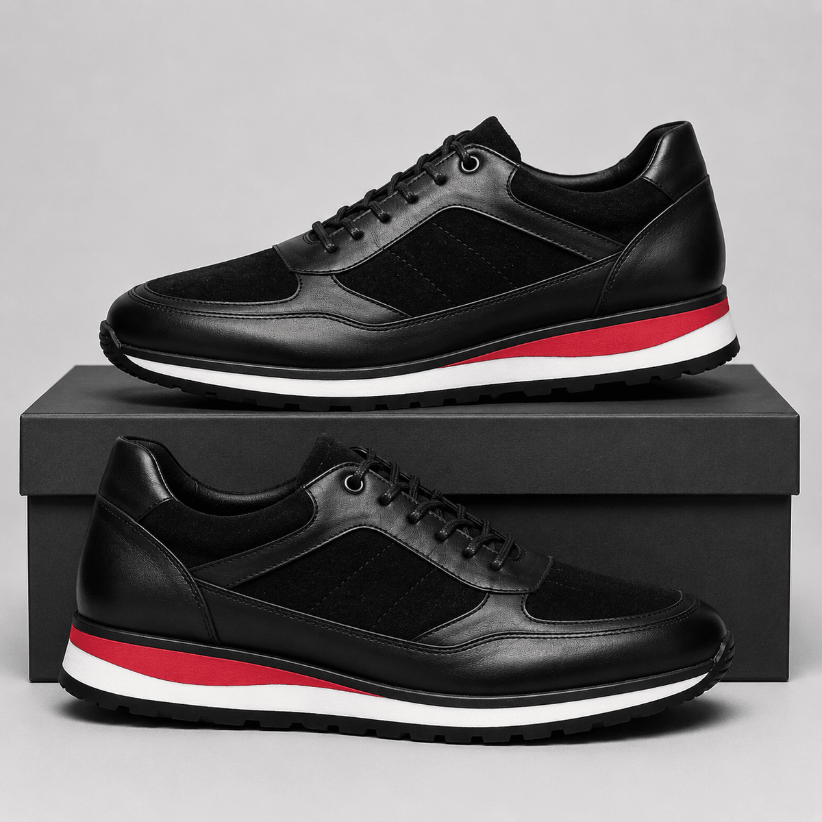 BIRKLEY COWHIDE LEATHER SNEAKERS - ARDEN ROVE