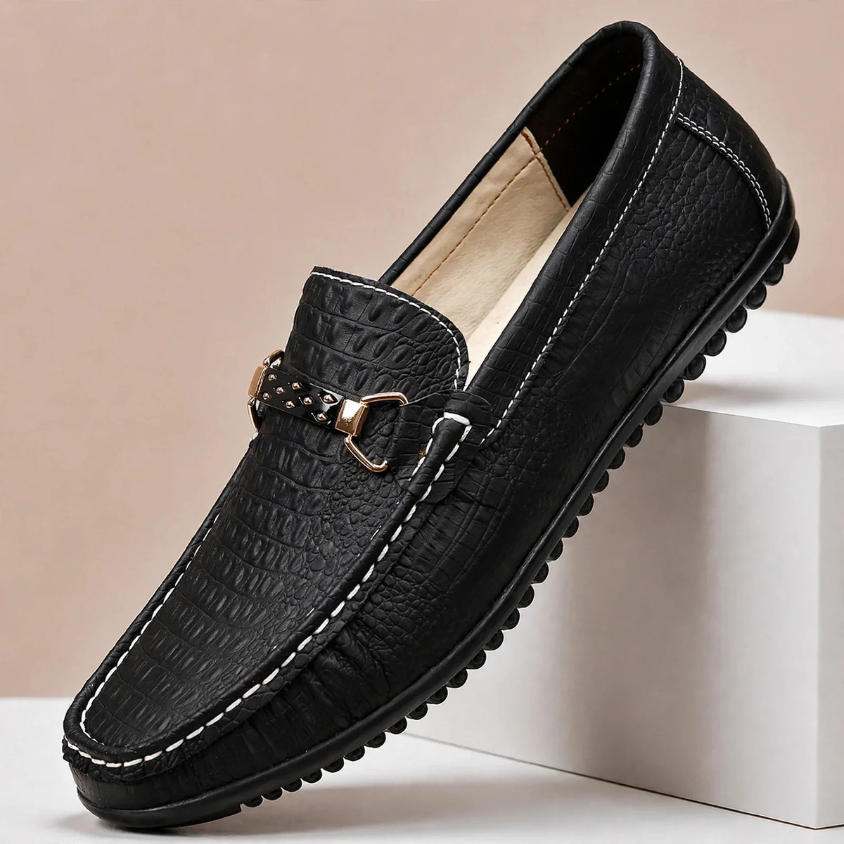 Marzelo loafers i ægte læder