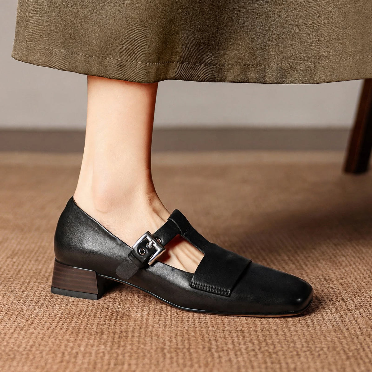 Veyra High Heels aus echtem Leder