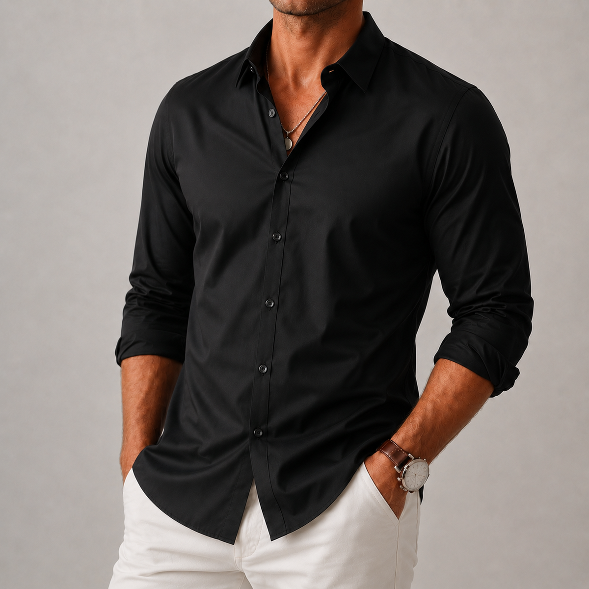 Camisa Social Antirrugas Devor