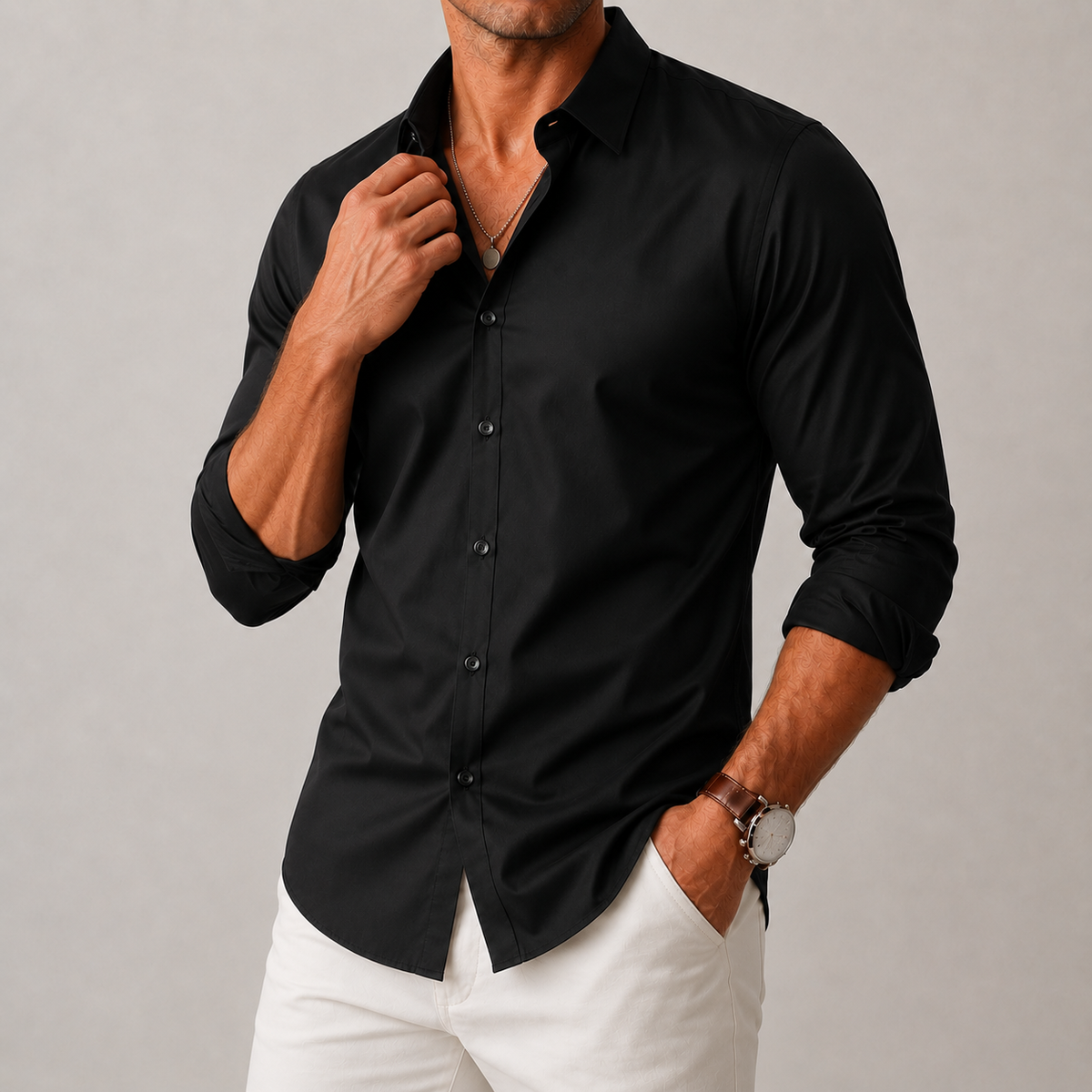 Camisa Social Antirrugas Devor