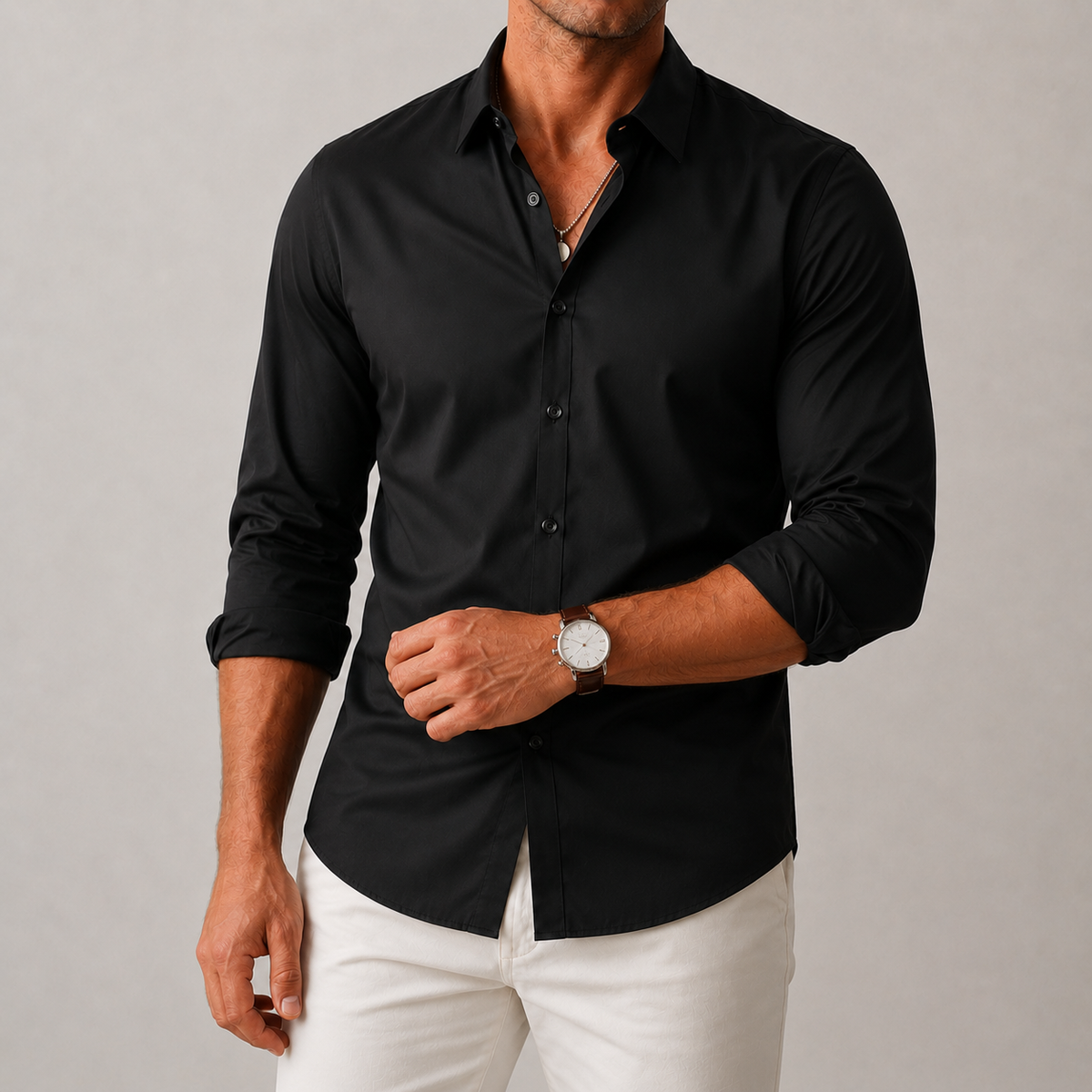 Camisa Social Antirrugas Devor