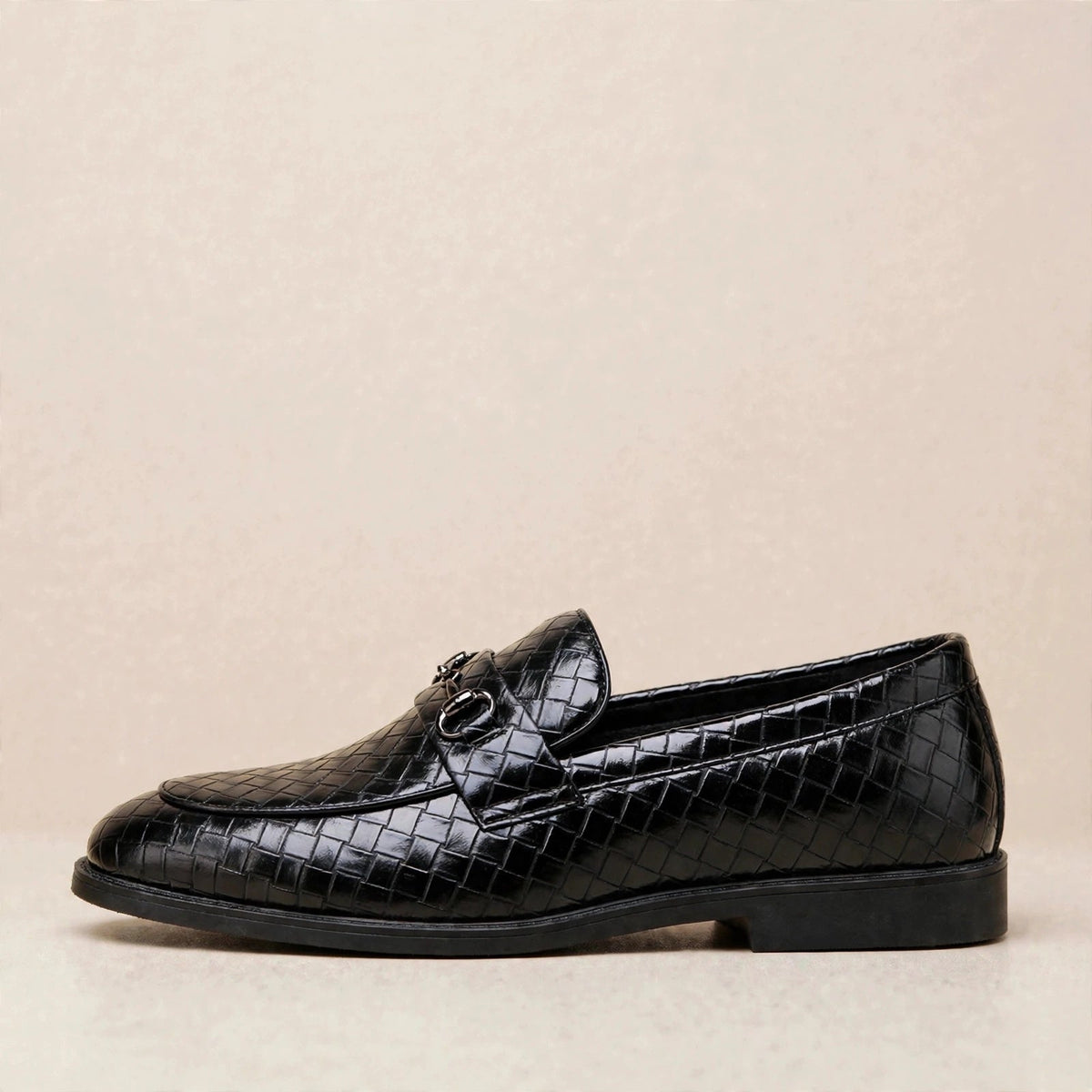 Elaric hästsko-loafers i läder