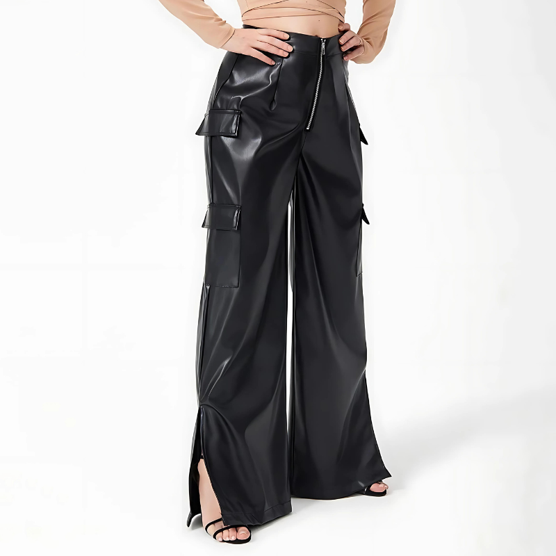 Bold Venture High-Waist Trousers