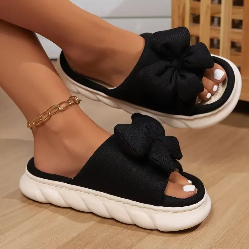 Bliss Bow Slides - ARDEN ROVE