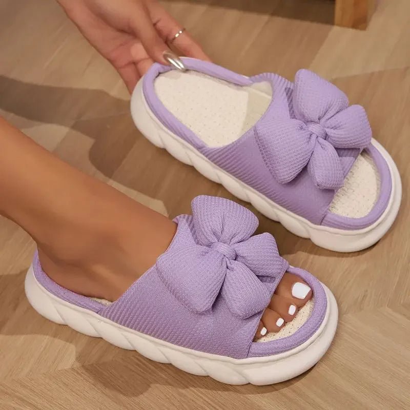 Bliss Bow Slides - ARDEN ROVE