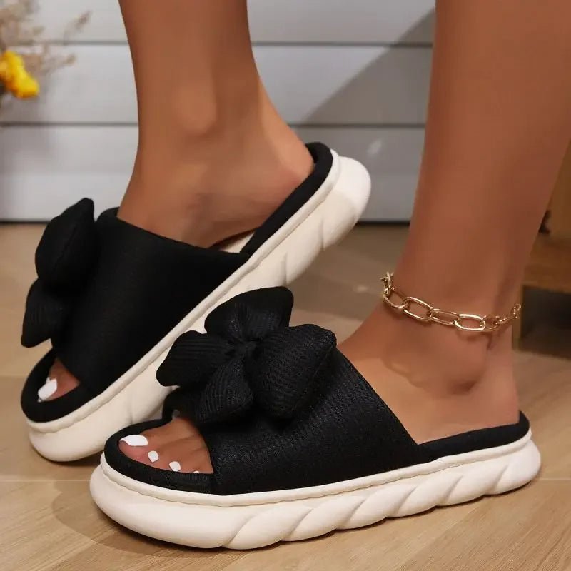 Bliss Bow Slides - ARDEN ROVE