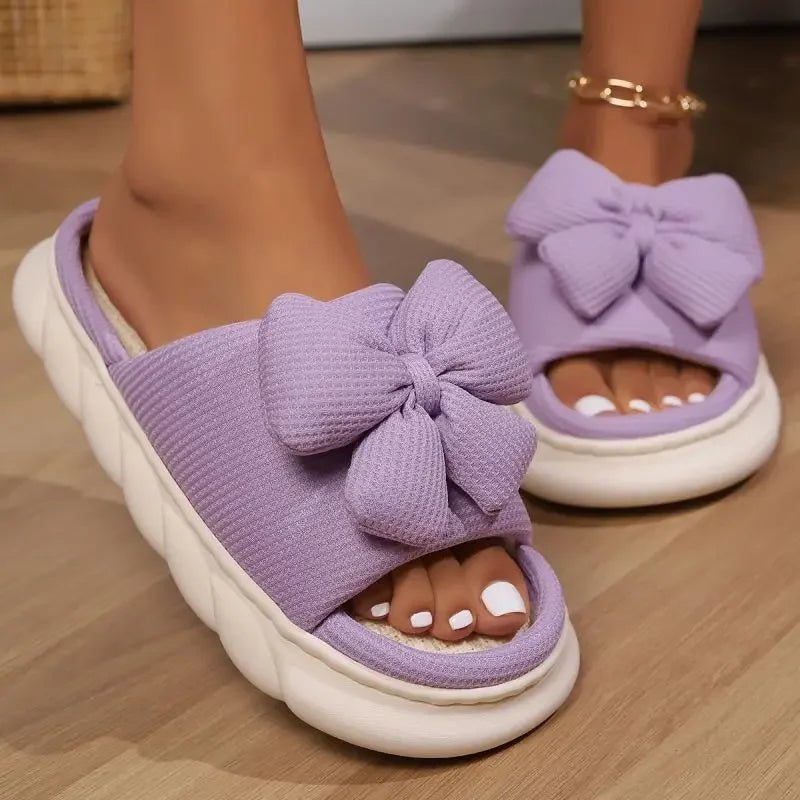 Bliss Bow Slides - ARDEN ROVE