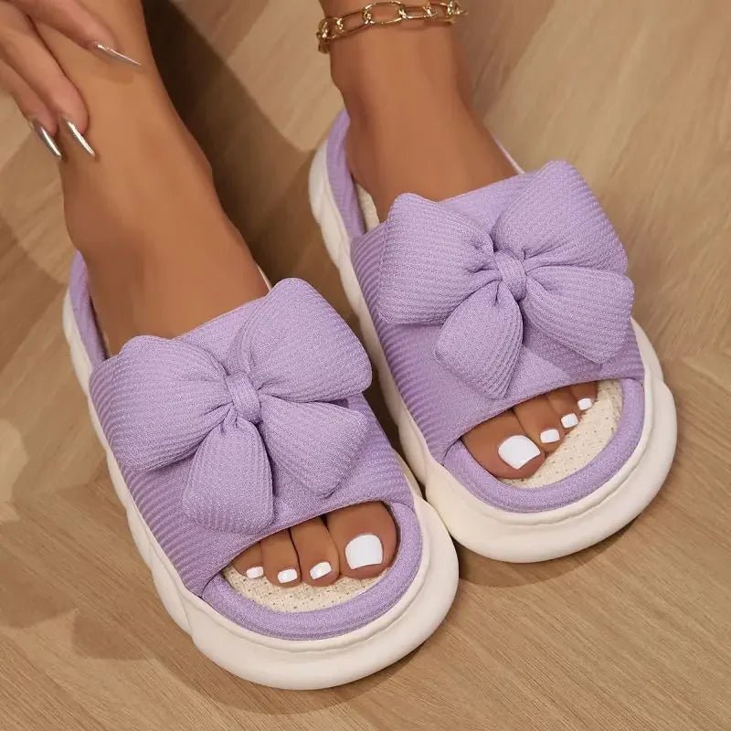 Bliss Bow Slides - ARDEN ROVE