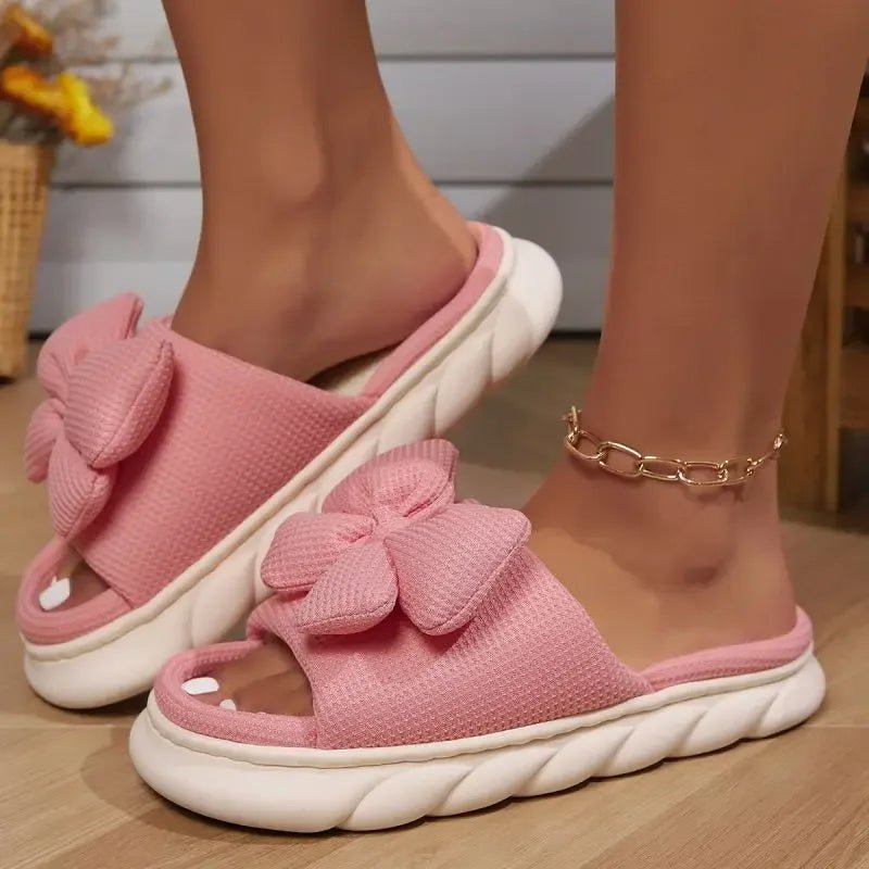 Bliss Bow Slides - ARDEN ROVE