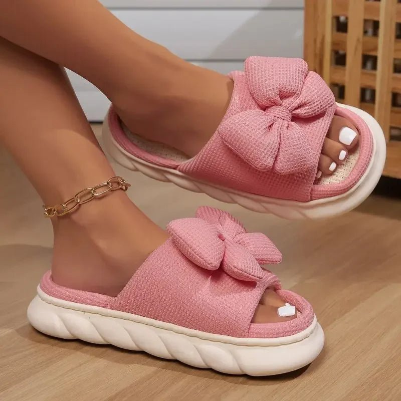 Bliss Bow Slides - ARDEN ROVE
