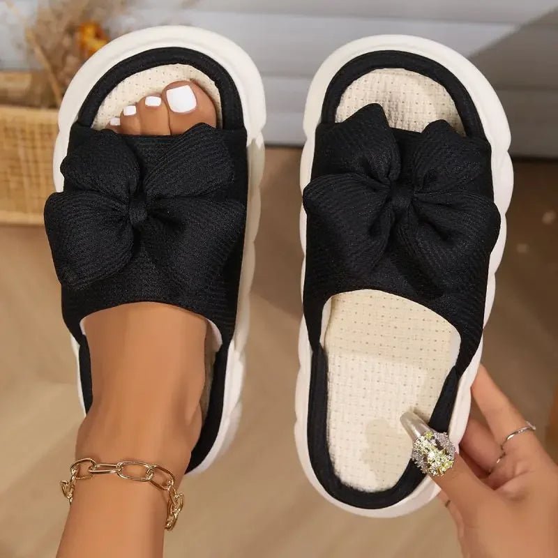 Bliss Bow Slides - ARDEN ROVE