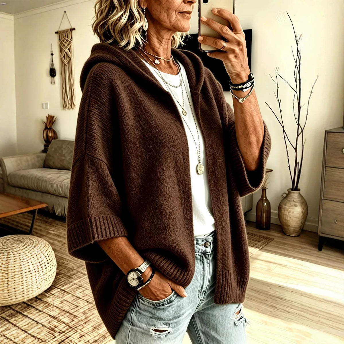 Blythe | Women's Cozy Hoodie Caridgan
