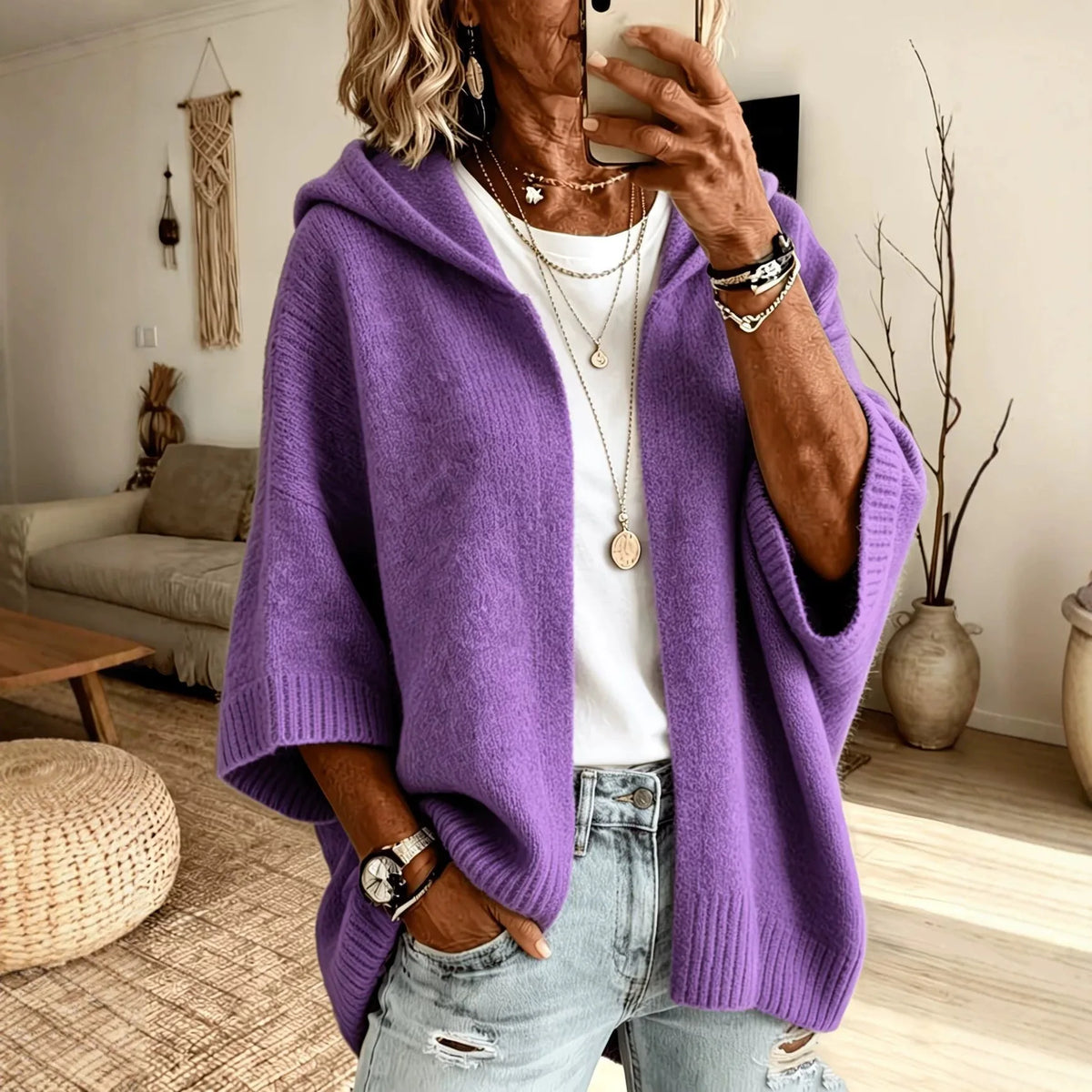 Blythe | Women's Cozy Hoodie Caridgan
