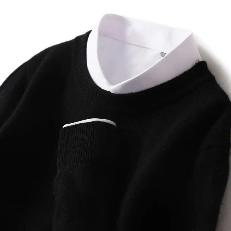 BOSTON CASHMERE SWEATER - ARDEN ROVE