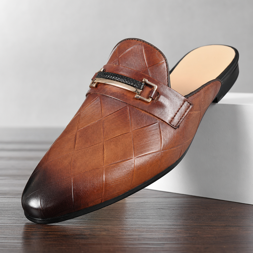 Parker | Men's Luxury Mule Loafers