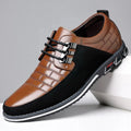 Sapatos de pele com atacadores Orlan