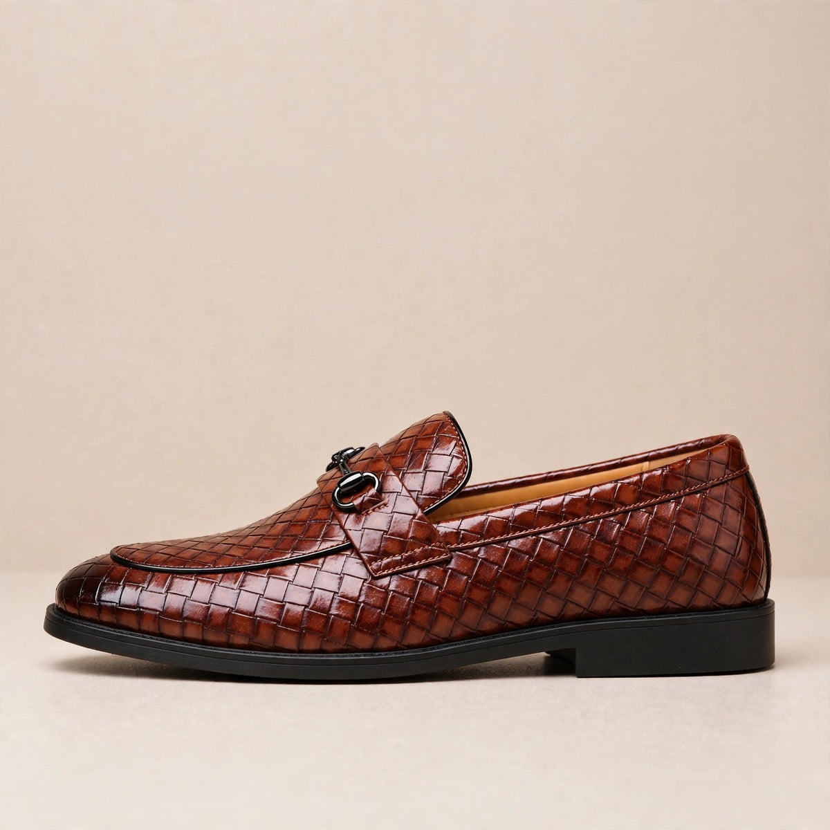 Elaric hästsko-loafers i läder