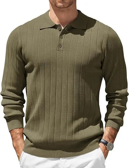 Byron  | Pull en maille côtelée pour homme