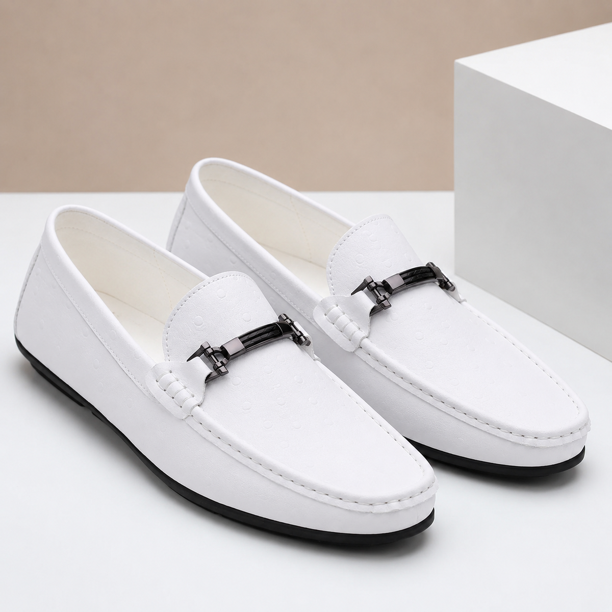 Porto Loafers i Äkta Läder