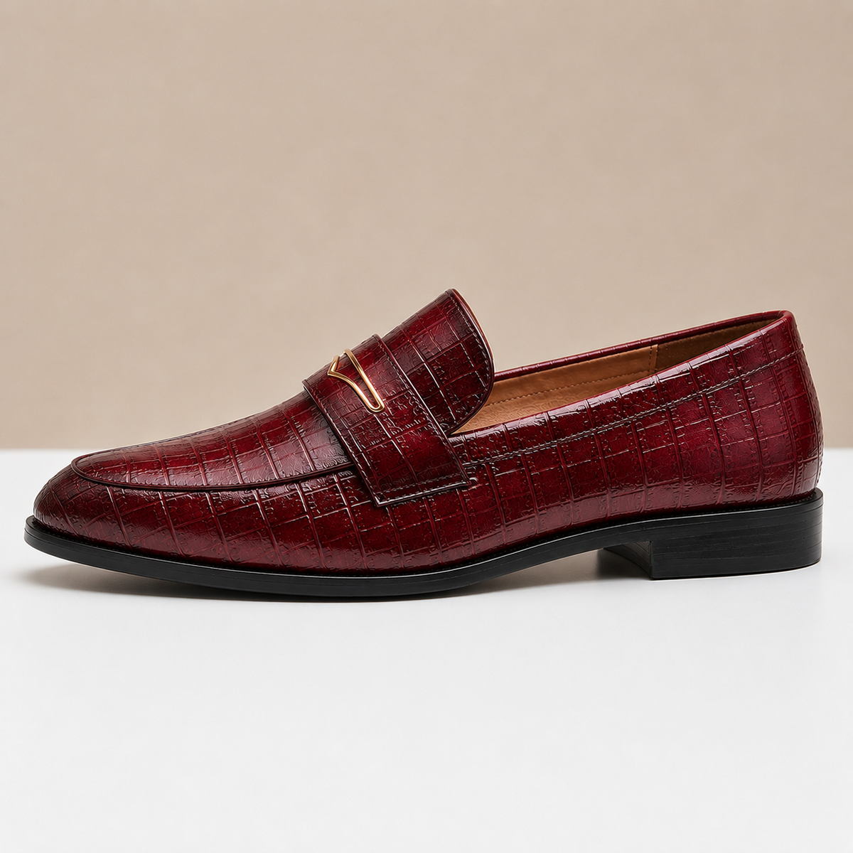 Vincetto Leder-Loafer