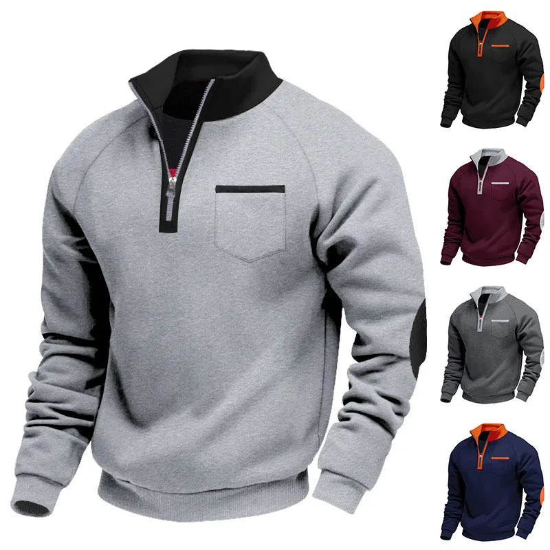 Callahan | Pull à col zippé pour homme