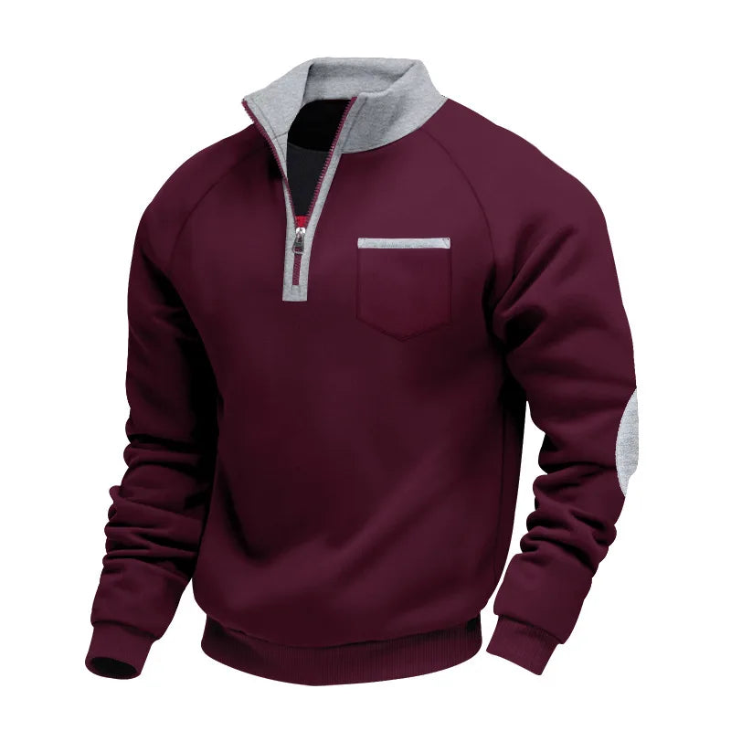 Callahan | Pull à col zippé pour homme