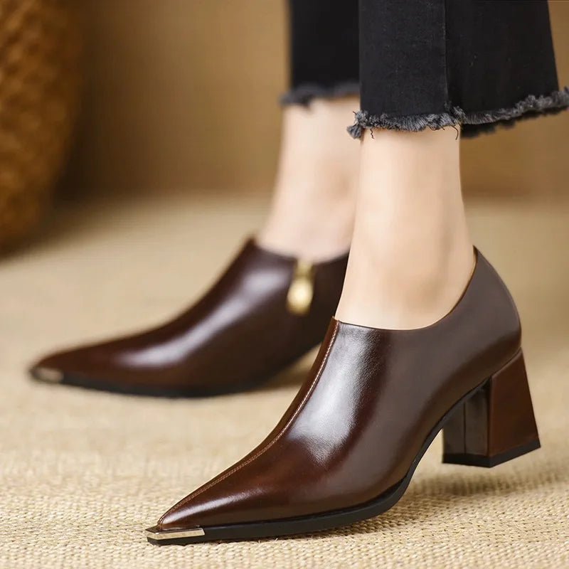 CAMBERIA LEATHER BOOTS - ARDEN ROVE