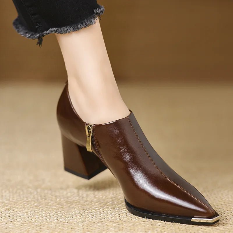 CAMBERIA LEATHER BOOTS - ARDEN ROVE