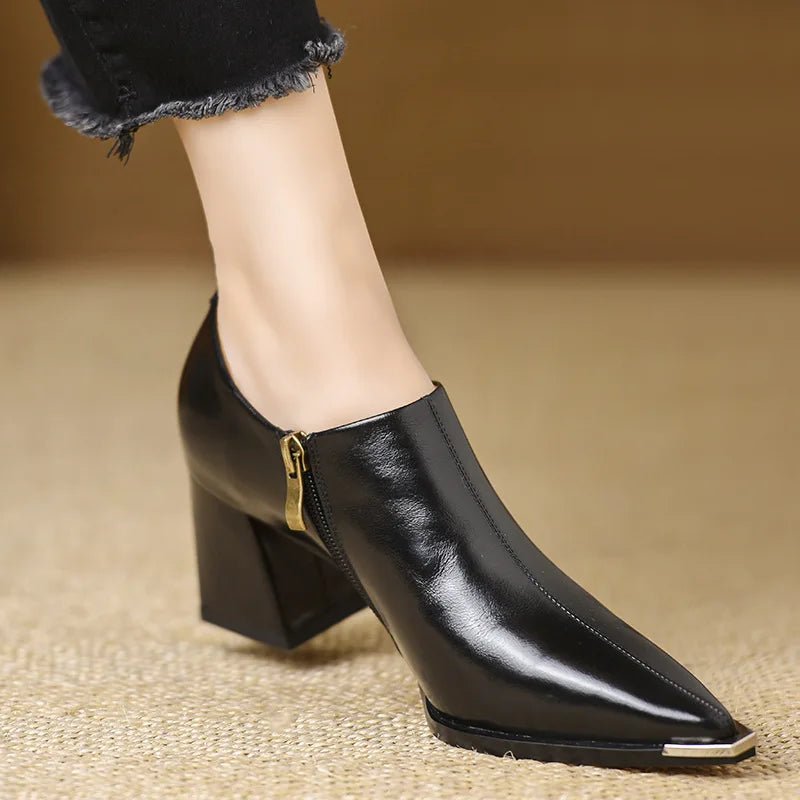 CAMBERIA LEATHER BOOTS - ARDEN ROVE