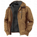 Cannon | Herren-Kapuzenjacke mit Fleecefutter