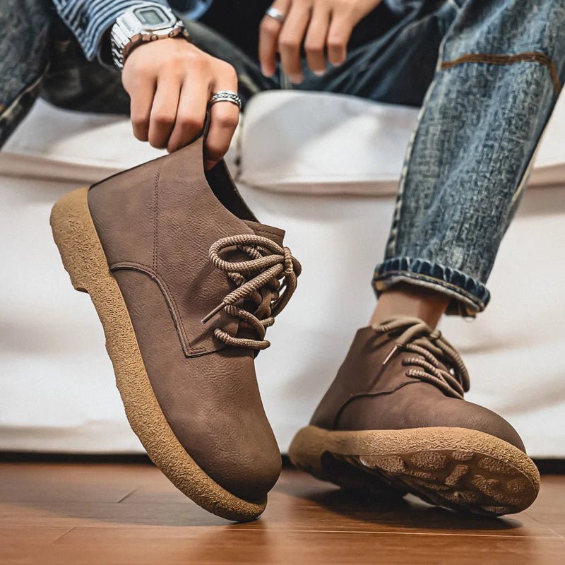Canyon Leather Chukka Boot - ARDEN ROVE