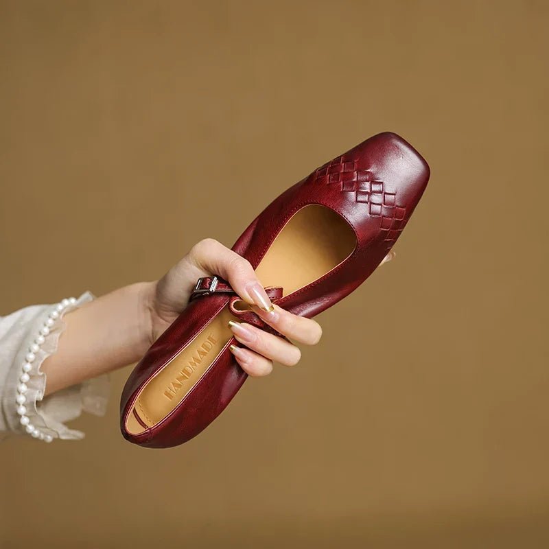 CARLEN GENIUNE LEATHER MULES - ARDEN ROVE