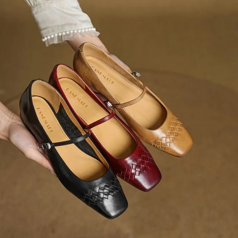 CARLEN GENIUNE LEATHER MULES - ARDEN ROVE