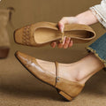 CARLEN GENIUNE LEATHER MULES - ARDEN ROVE