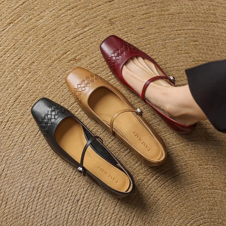 CARLEN GENIUNE LEATHER MULES - ARDEN ROVE