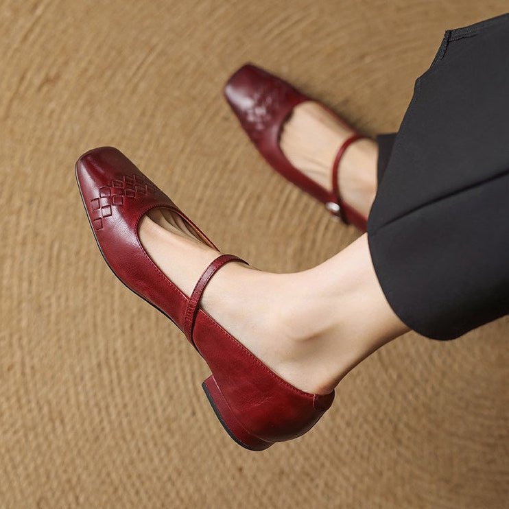 CARLEN GENIUNE LEATHER MULES - ARDEN ROVE