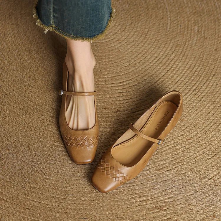 CARLEN GENIUNE LEATHER MULES - ARDEN ROVE